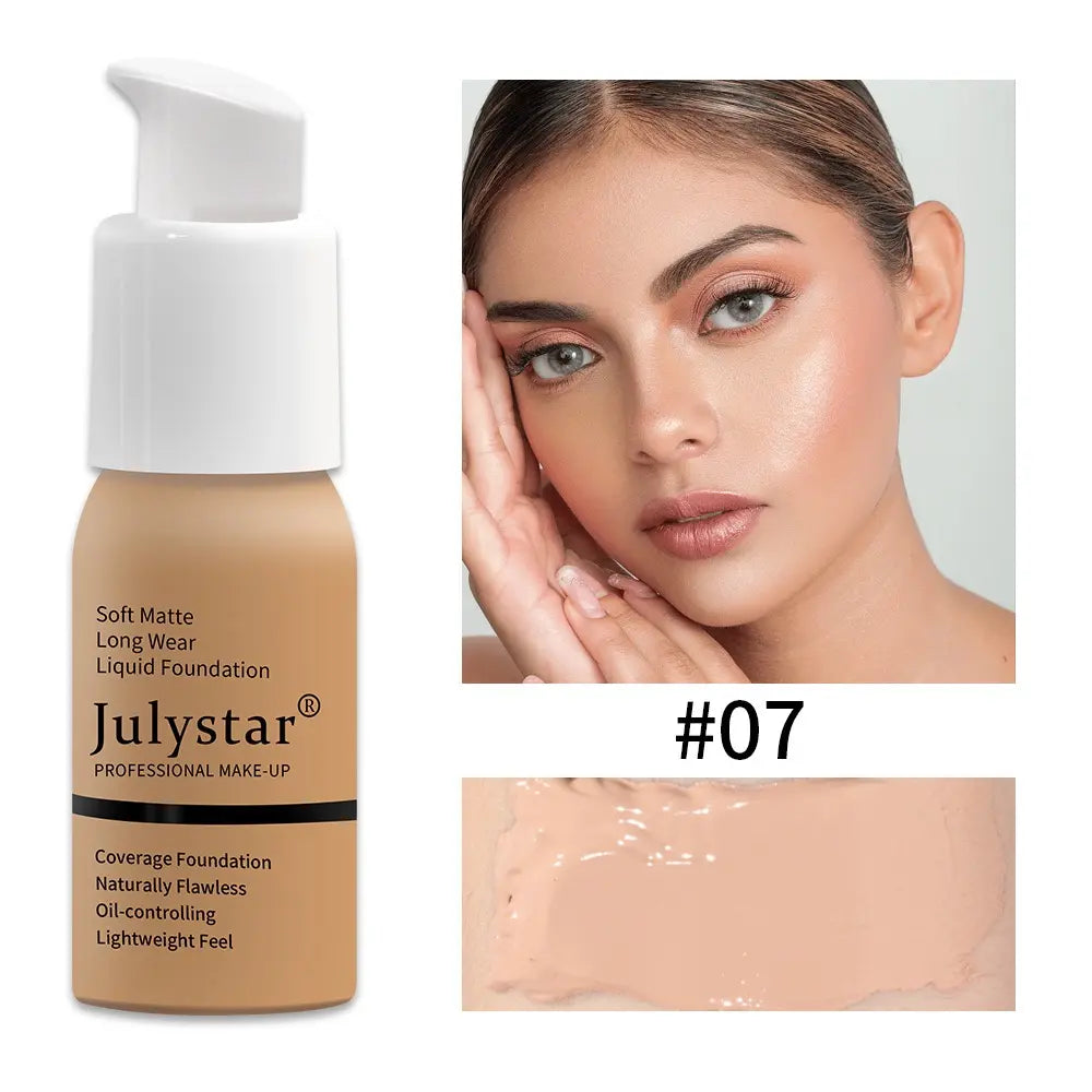 Eye Concealer - 24-Hour Long-Lasting, High-Coverage Matte Finish, Korean Pressed Powder Foundation, for a Flawless Complexion.