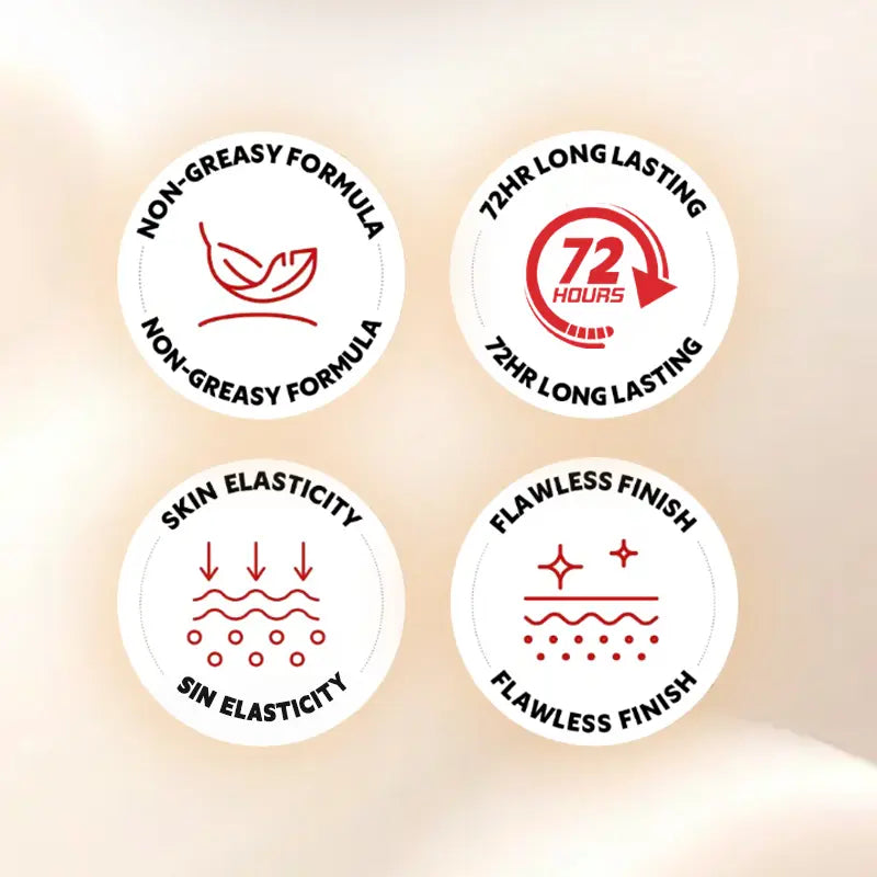 Eye Concealer - 24-Hour Long-Lasting, High-Coverage Matte Finish, Korean Pressed Powder Foundation, for a Flawless Complexion.