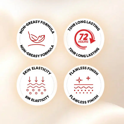 Eye Concealer - 24-Hour Long-Lasting, High-Coverage Matte Finish, Korean Pressed Powder Foundation, for a Flawless Complexion.