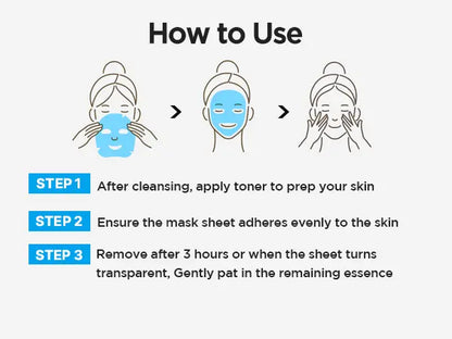 Wellage Real Hyaluronic Glow Booster PDRN Mask 5Ea | PDRN, Salmon DNA, Hyaluronic Acid, Hydrating Gel Mask, Korean Skin Care
