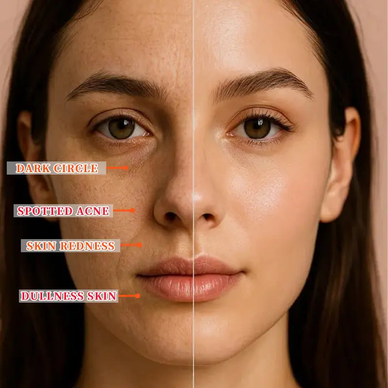 Eye Concealer - 24-Hour Long-Lasting, High-Coverage Matte Finish, Korean Pressed Powder Foundation, for a Flawless Complexion.